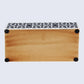 DECORATIVE STORAGE BOX SHIRAZ RESIN INLAY IN 7 SIZES, BLACK & WHITE