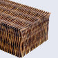 DECORATIVE STORAGE BOX MEKONG LOTUS BONE INLAY & BRASS IN 2 SIZES