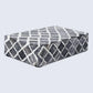 MOROCCAN BONE & RESIN INLAY DECORATIVE STORAGE BOX IN 7 SIZES, GREY & WHITE