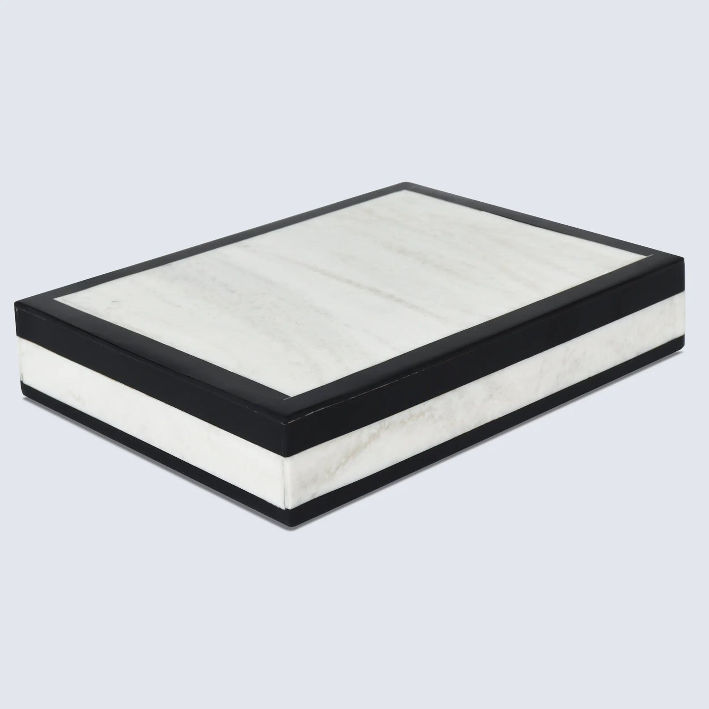 MONO COURT RESIN INLAY DECORATIVE STORAGE BOX IN 7 SIZES