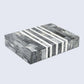 PATISSERIE CAFE BONE & RESIN INLAY DECORATIVE STORAGE BOX - 7 SIZES