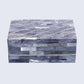 AEGEAN CORAL BONE INLAY & BRASS DECORATIVE STORAGE BOX IN 2 SIZES