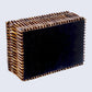 DECORATIVE STORAGE BOX MEKONG LOTUS BONE INLAY & BRASS IN 2 SIZES