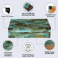 DECORATIVE STORAGE BOX VERDIGRIS BONE INLAY IN 7 SIZES