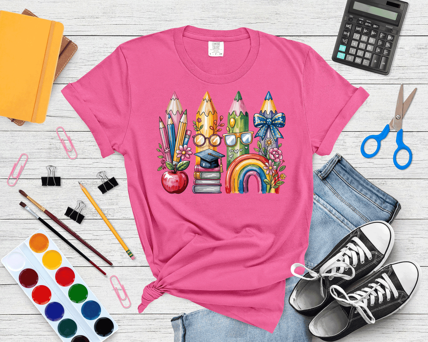 TEACHER BACK TO SCHOOL COQUETTE BOW PENCILS CUTE GIFT