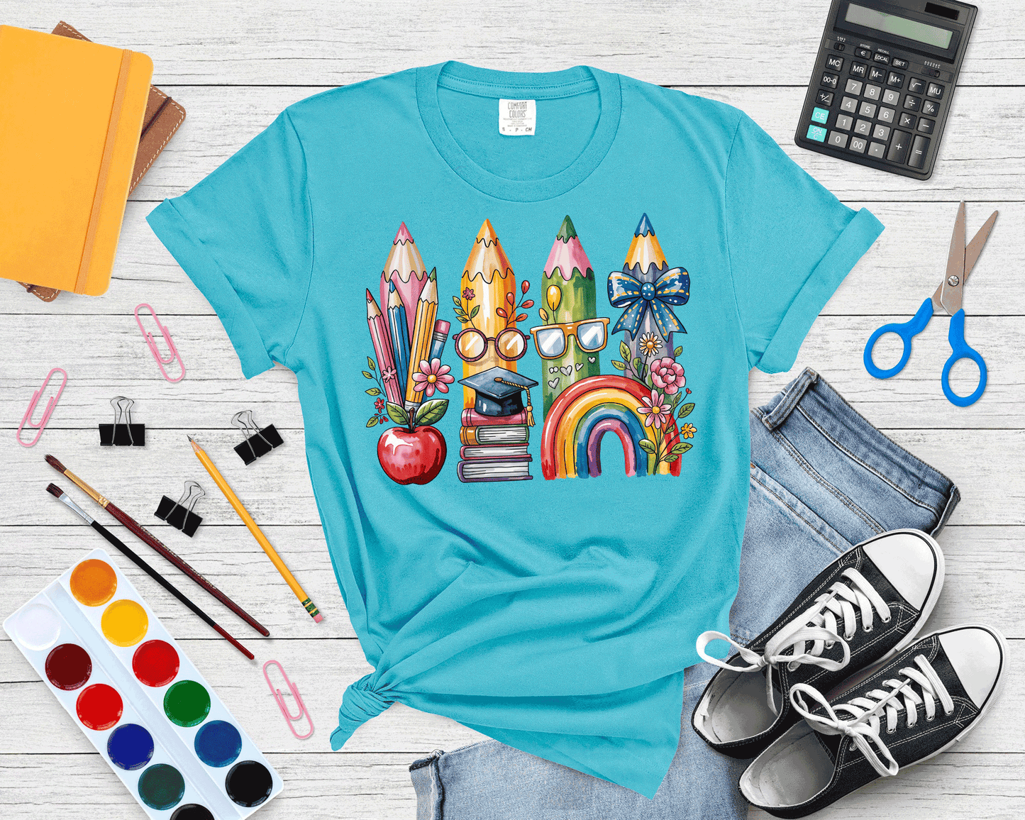 TEACHER BACK TO SCHOOL COQUETTE BOW PENCILS CUTE GIFT