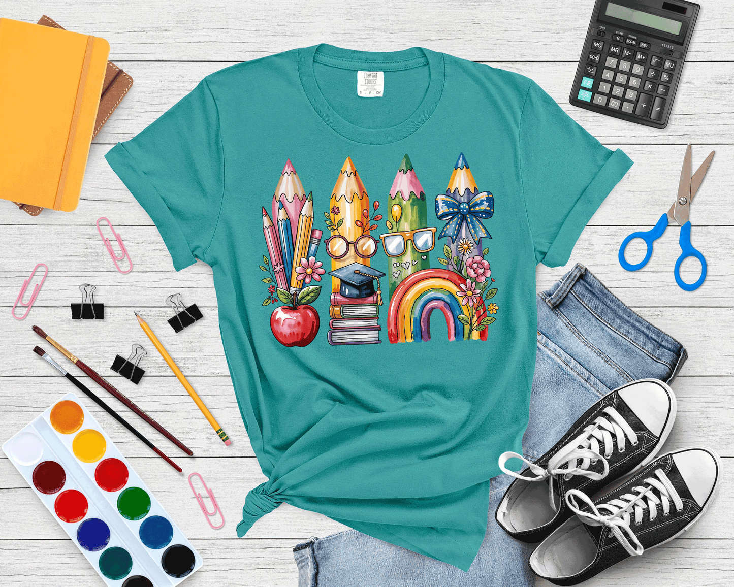TEACHER BACK TO SCHOOL COQUETTE BOW PENCILS CUTE GIFT