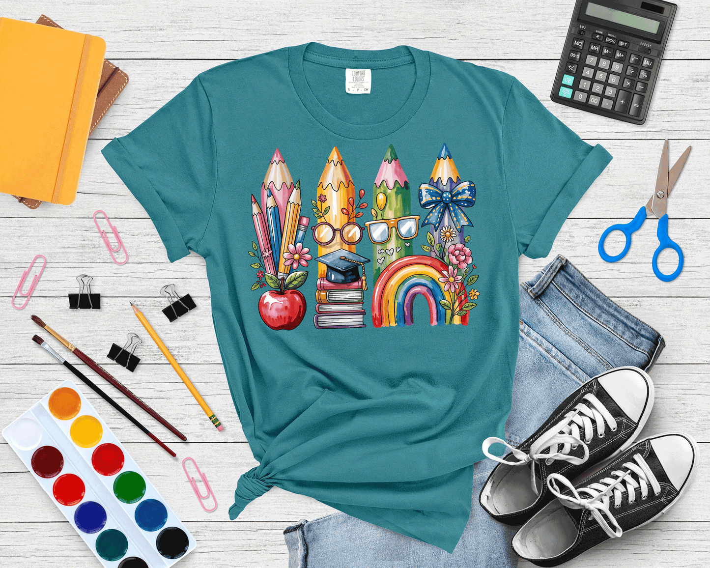 TEACHER BACK TO SCHOOL COQUETTE BOW PENCILS CUTE GIFT