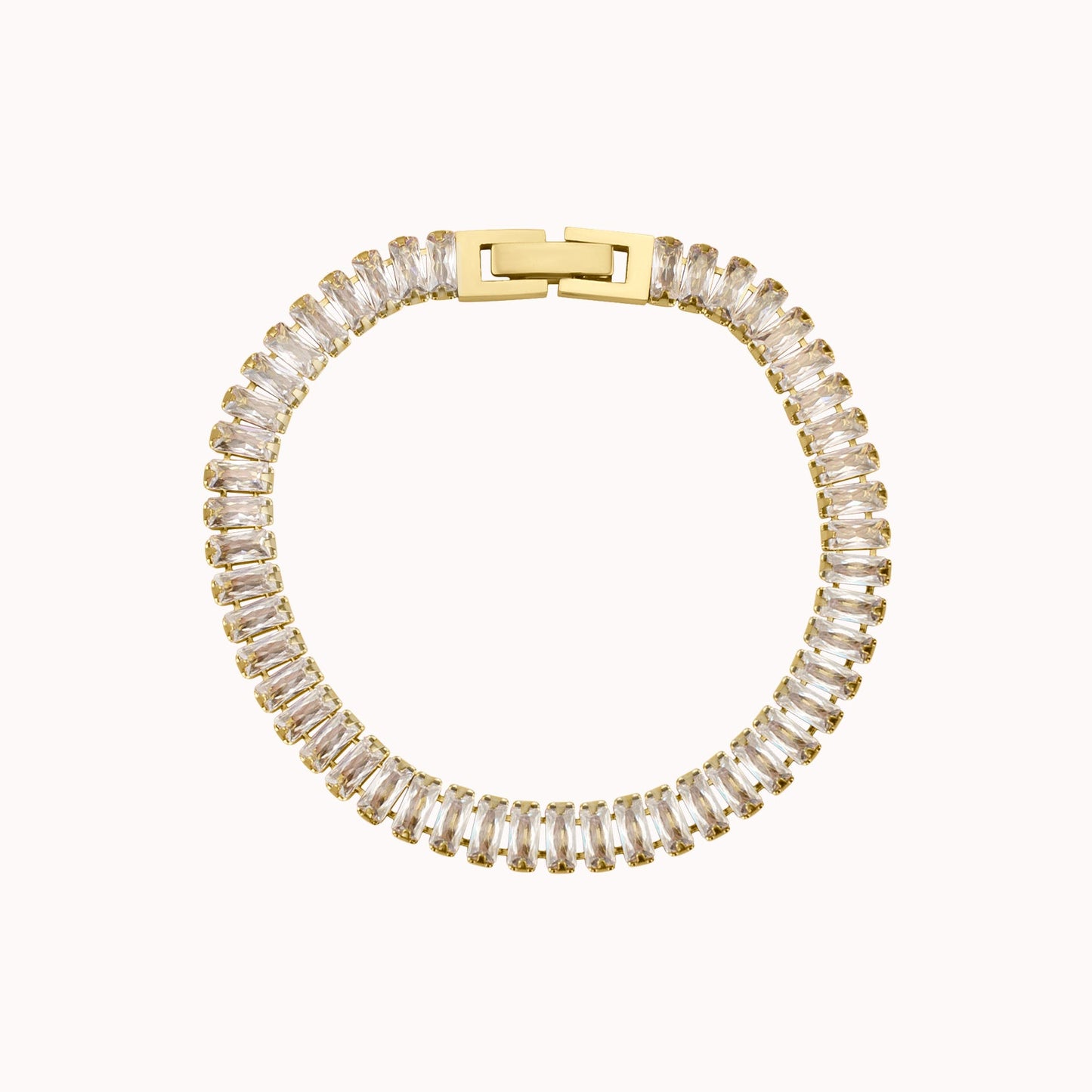 BAGUETTE TENNIS BRACELET
