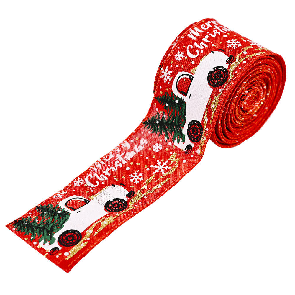 CAR & CHRISTMAS TREE RIBBON-Thriftique Marketplace