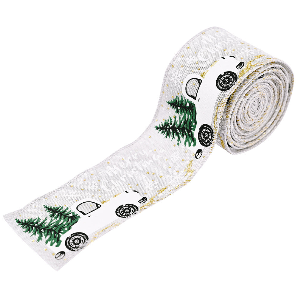 CAR & CHRISTMAS TREE RIBBON-Thriftique Marketplace