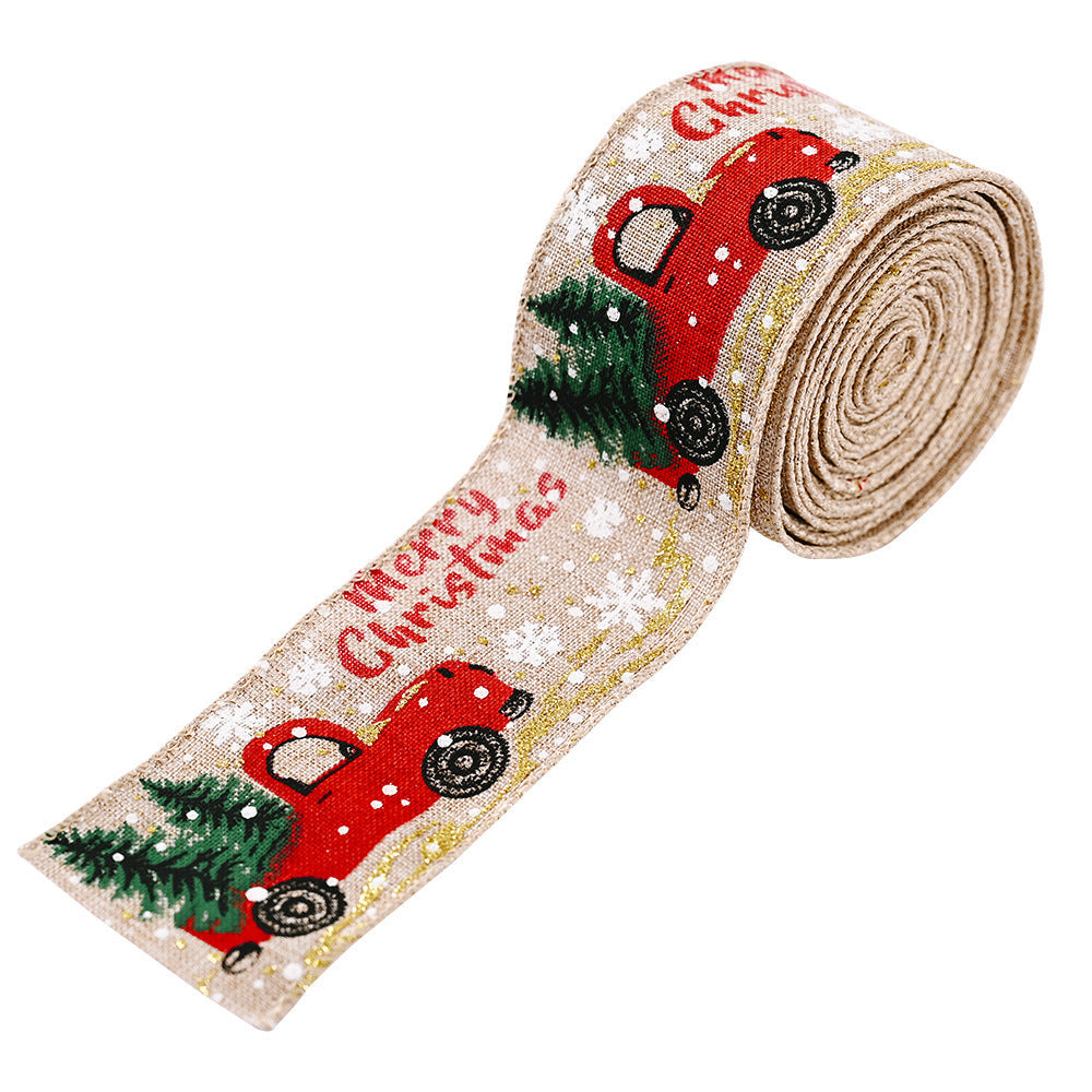 CAR & CHRISTMAS TREE RIBBON-Thriftique Marketplace