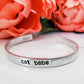 CAT BABE STACKING CUFF BRACELET