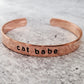 CAT BABE STACKING CUFF BRACELET