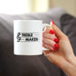TREBLE MAKER COFFEE MUG - FUNNY MUSICIAN GIFTS FOR WOMEN AND MEN - FUN UNIQUE MUSICAL DECOR
