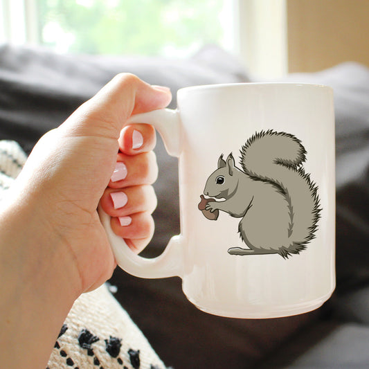 SQUIRREL COFFEE MUG - SQUIRREL GIFTS AND DECOR FOR SQUIRREL LOVERS