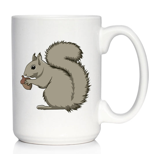 SQUIRREL COFFEE MUG - SQUIRREL GIFTS AND DECOR FOR SQUIRREL LOVERS