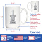 1 YEAR STRONG COFFEE MUG GIFTS 1ST ANNIVERSARY PARTY DECOR WHITE CERAMIC COFFEE CUP