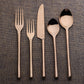 CAMELLIA PVD FLATWARE, 5-PC. PLACE SETTING