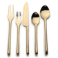 CAMELLIA PVD FLATWARE, 5-PC. PLACE SETTING