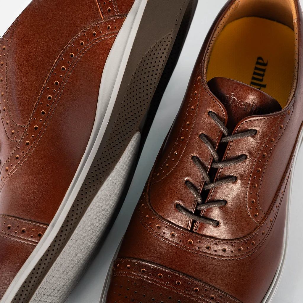 THE CAP-TOE (COFFEE)