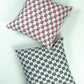 SUJANI PILLOW - GREEN & PINK CHECKERED