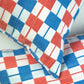 SUJANI PILLOW - RED & BLUE CHECKERED