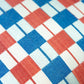 SUJANI PILLOW - RED & BLUE CHECKERED
