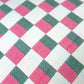 SUJANI PILLOW - GREEN & PINK CHECKERED