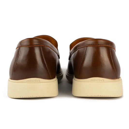 THE LOAFER (CHESTNUT & CREAM)