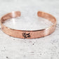 COW CUFF VEGAN STACKING CUFF BRACELET