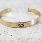 COW CUFF VEGAN STACKING CUFF BRACELET