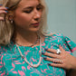 Pink Conch Graduated Necklace - 23 inch