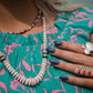 Pink Conch Graduated Necklace - 23 inch