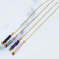 CRYSTAL THREADER EARRINGS