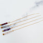 CRYSTAL THREADER EARRINGS