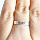 CUSTOM STERLING SILVER RING