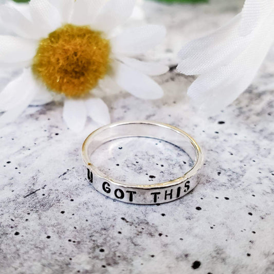 CUSTOM STERLING SILVER RING