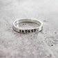 CUSTOM STERLING SILVER RING