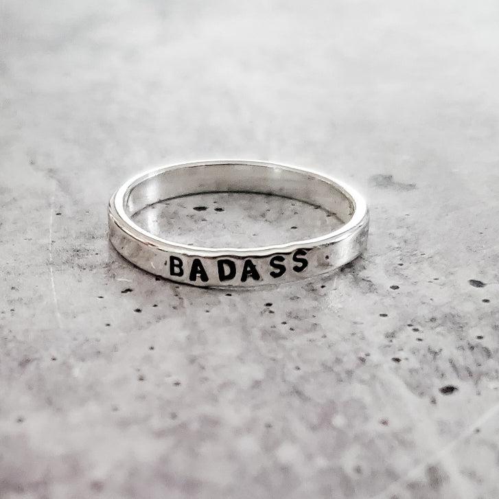 CUSTOM STERLING SILVER RING