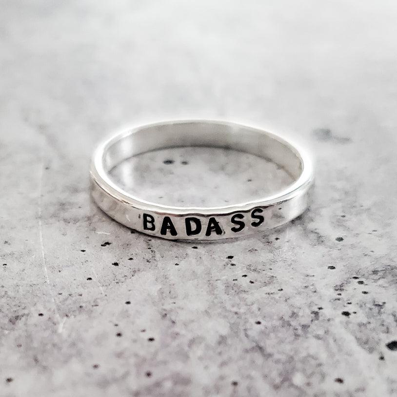 CUSTOM STERLING SILVER RING