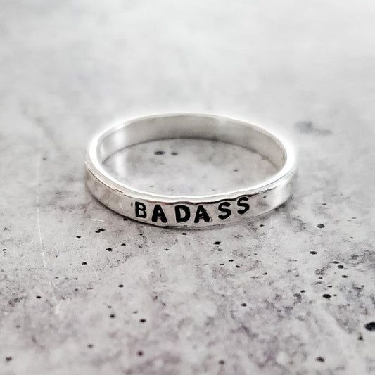 CUSTOM STERLING SILVER RING