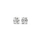 1 1/2 CTTW CERTIFIED IGI LAB GROWN ROUND DIAMOND EARRINGS 14K WHITE GOLD (G/VS2)