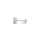 1 1/2 CTTW CERTIFIED IGI LAB GROWN ROUND DIAMOND EARRINGS 14K WHITE GOLD (G/VS2)