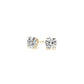 1 1/2 CTTW CERTIFIED IGI LAB GROWN ROUND DIAMOND EARRINGS 14K YELLOW GOLD(G/VS2)