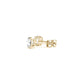 1 1/2 CTTW CERTIFIED IGI LAB GROWN ROUND DIAMOND EARRINGS 14K YELLOW GOLD(G/VS2)