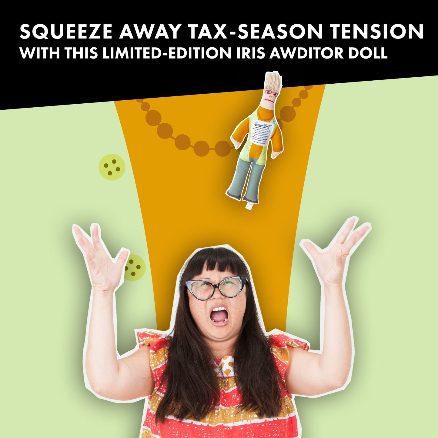 THE IRS AUDITOR DOLL