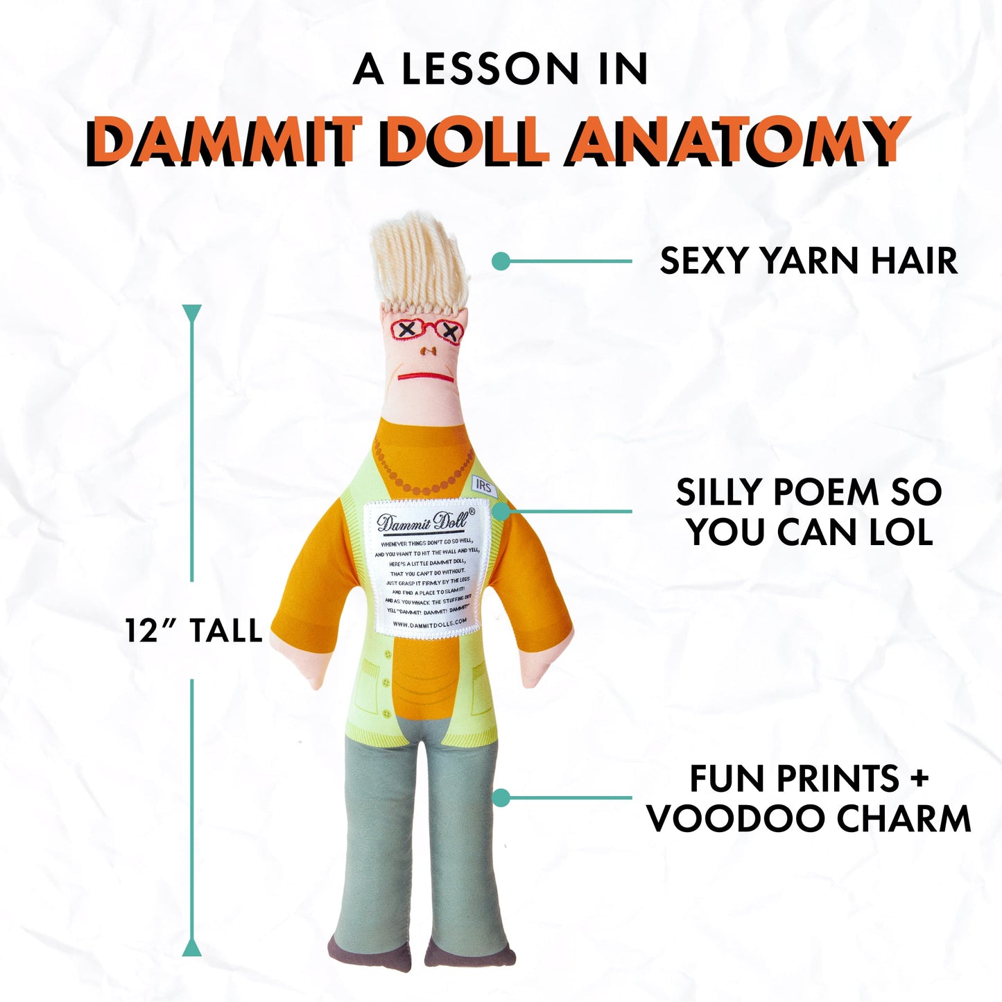 THE IRS AUDITOR DOLL