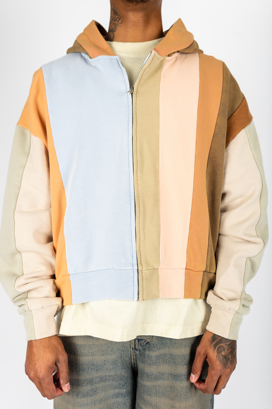 THE LABEL PANEL ZIP UP