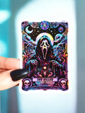 THE KILLER TAROT HALLOWEEN STICKER